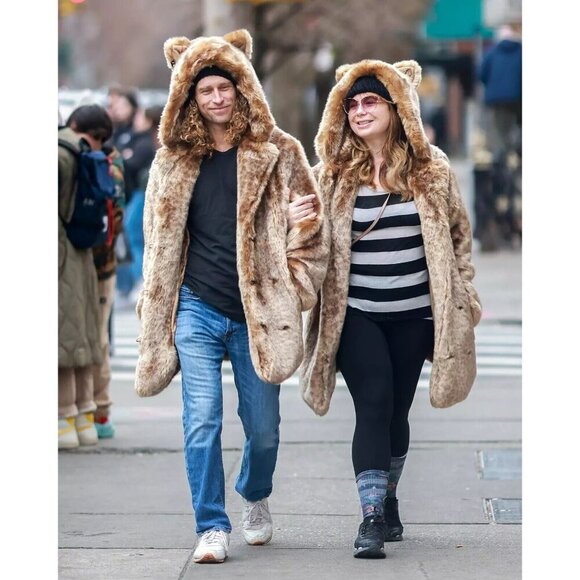 SpiritHoods Women's African Golden Cat in Leopard Faux Fur Coat XXS $409 - Picture 6 of 8